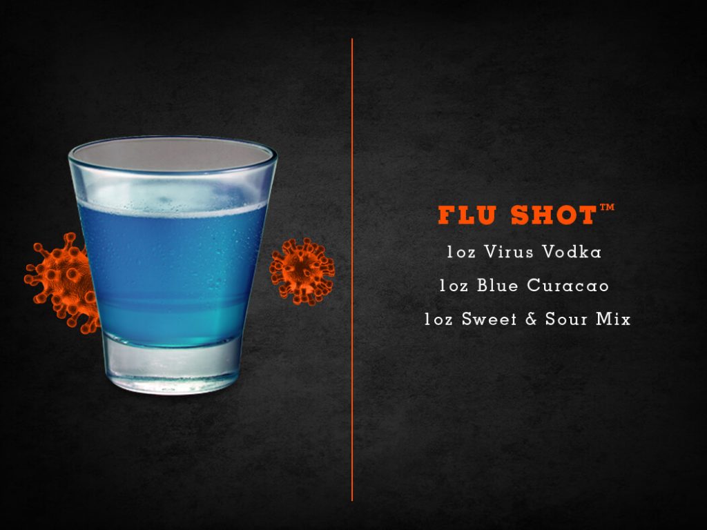 Flu Shot Virus Vodka